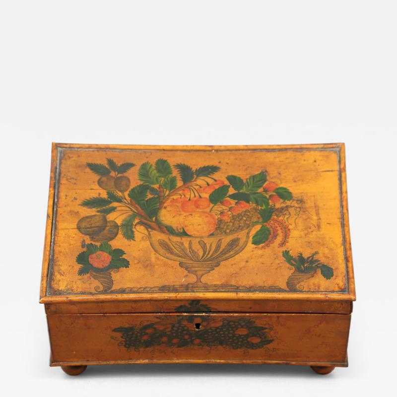 Paint Decorated Dresser Box