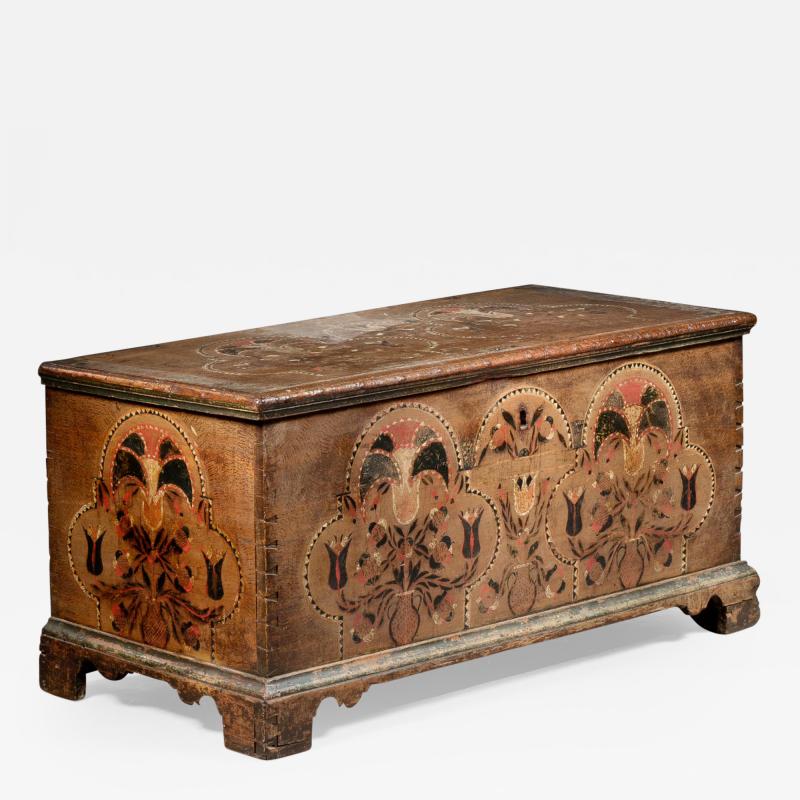 Painted Dower Chest