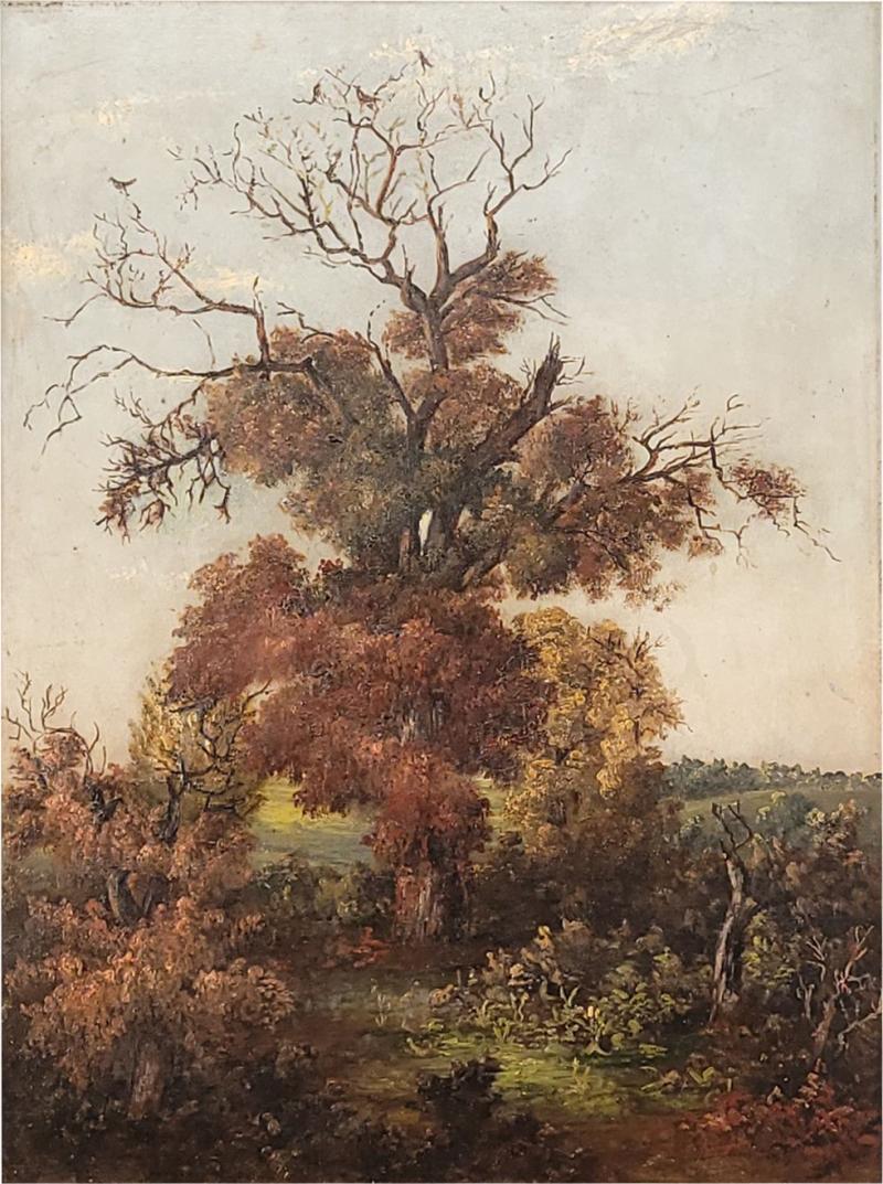 Painting of a Rustic Landscape 19th century