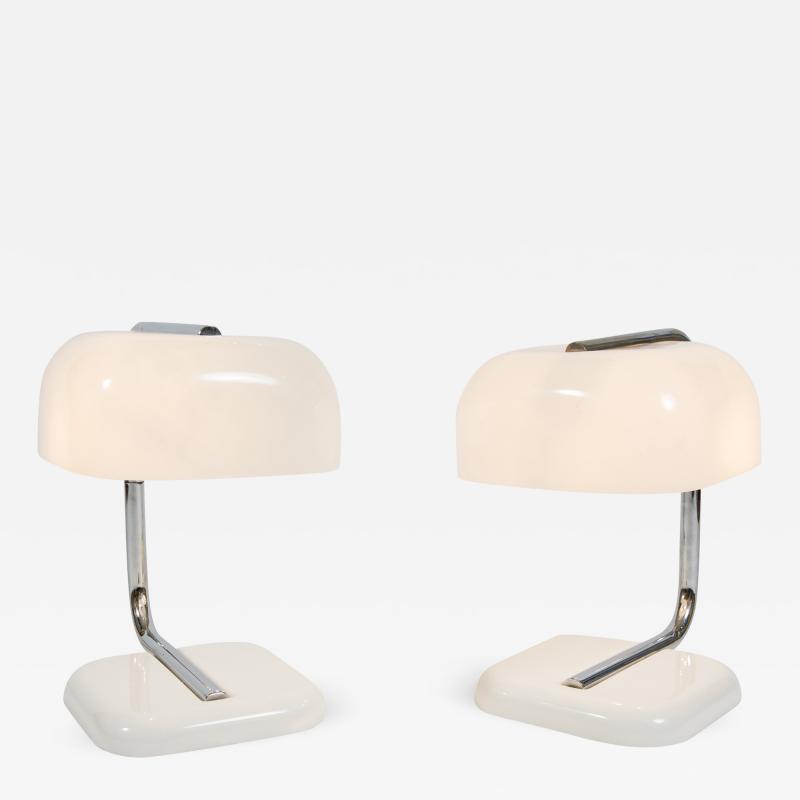 Pair 1950s Italian desk lamps