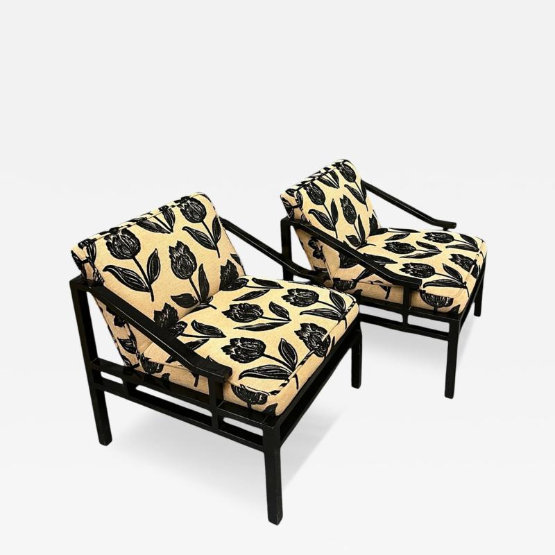 Pair Mid Century Modern Lounge Chairs