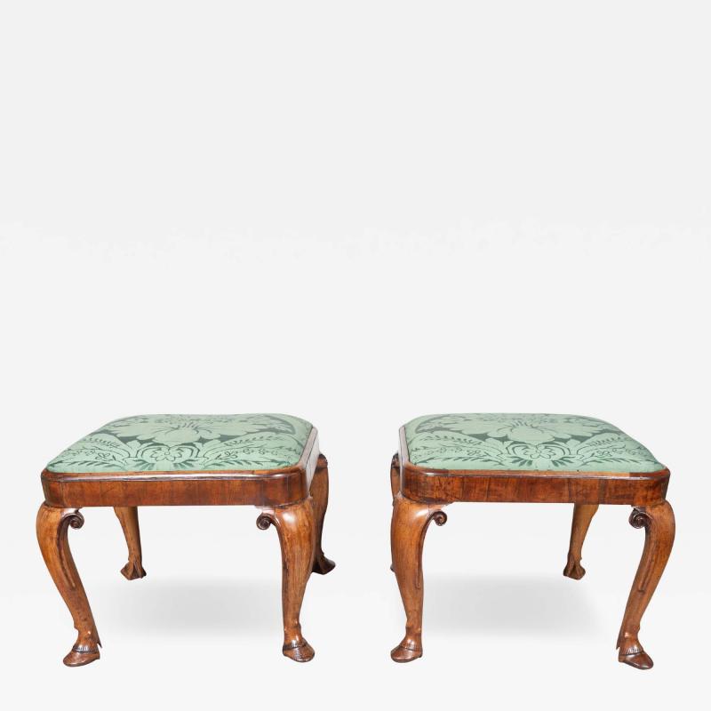 Pair Of George I Walnut Benches