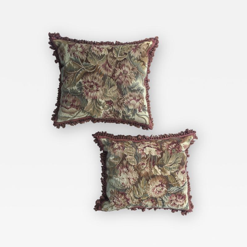 large floral cushions