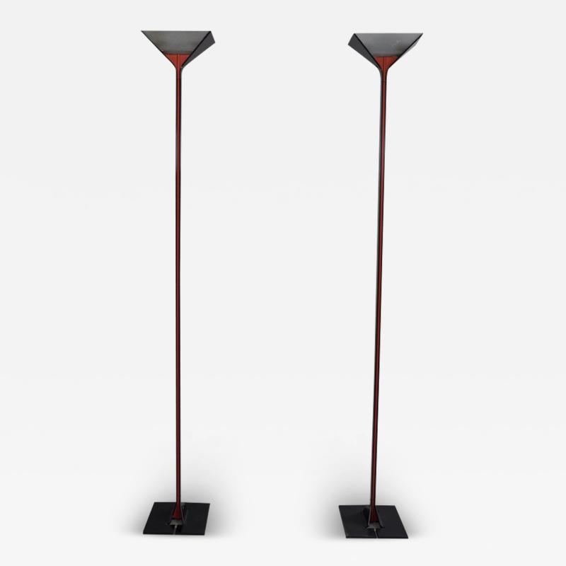 Pair of 1970s Afra Tobia Scarpa Halogen Butterfly Lamps Italy