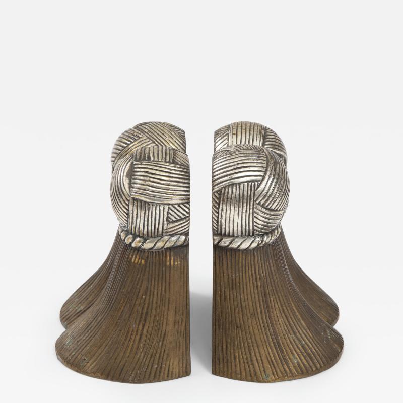 Pair of 1970s Knotted Bookends 