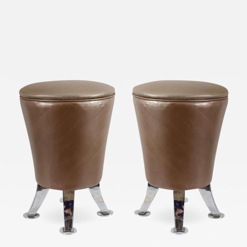 Pair of 1980s stools