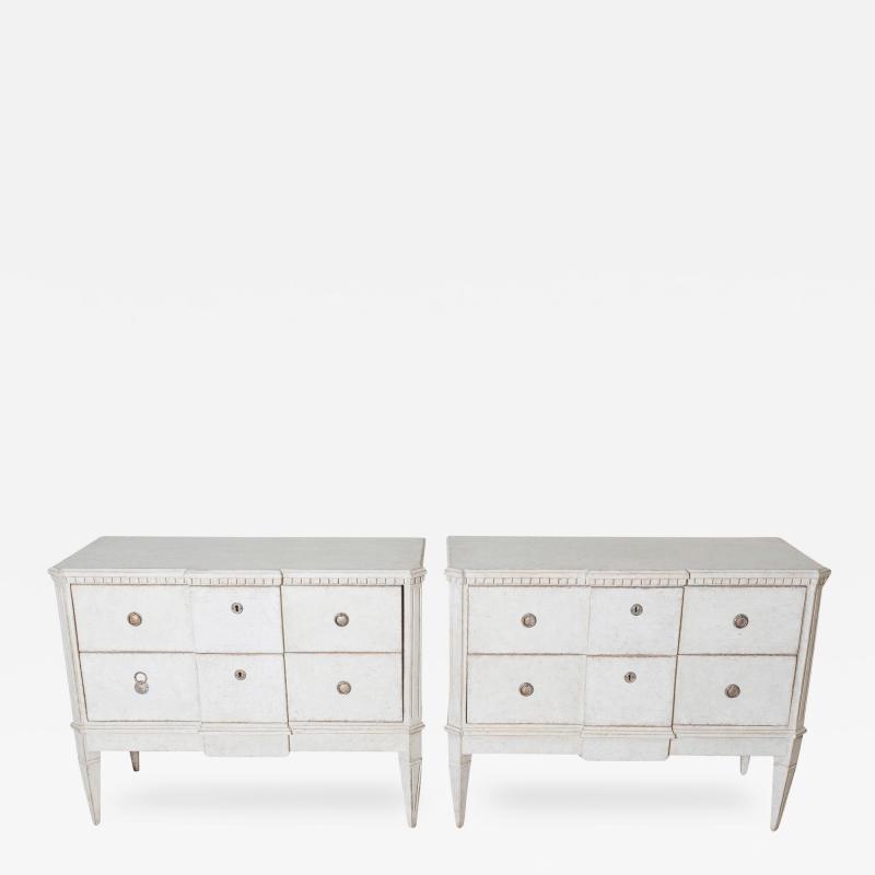 Pair of 19th Century Swedish Chests of Drawers Circa 1880