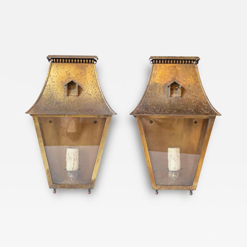 Pair of 20th Century French Lanterns