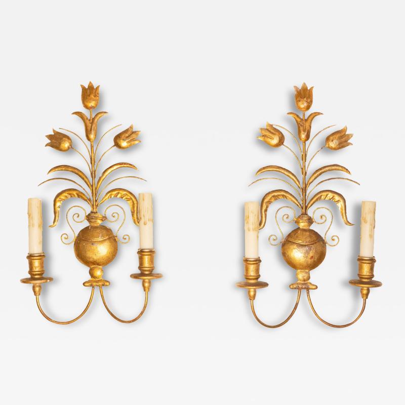 Pair of 20th Century French Sconces