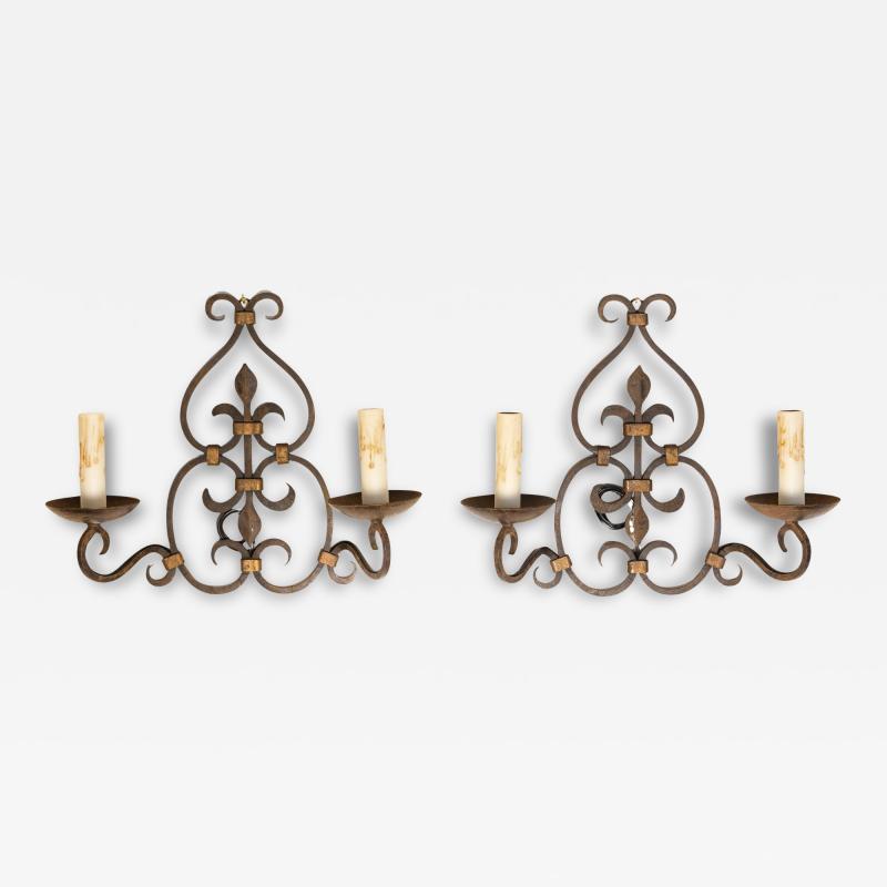 Pair of 20th Century French Sconces
