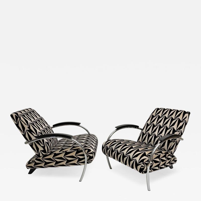 Pair of 5470 steeltube armchairs Gelderland Netherlands circa 1990