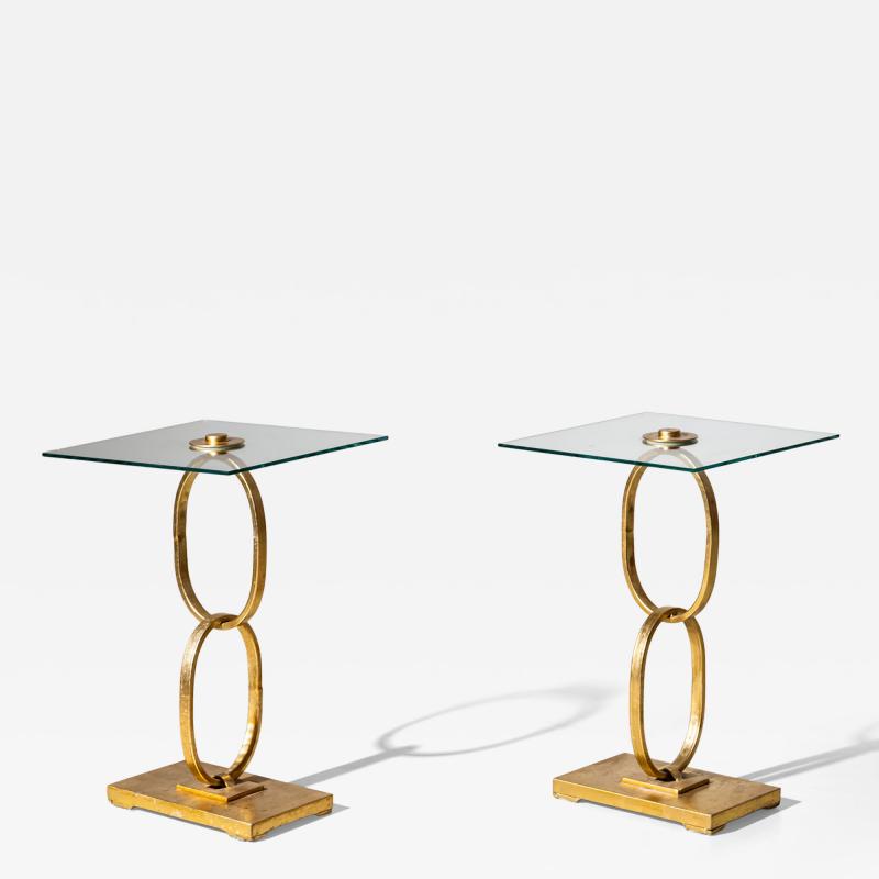 Pair of Accent Tables Italy 20th Century
