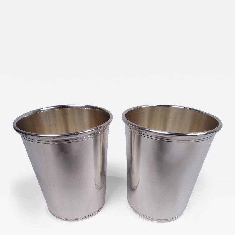 Pair of American Sterling Silver Mint Juleps