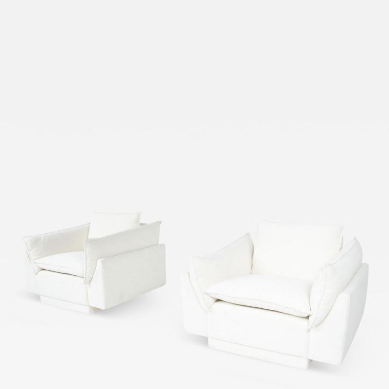 Pair of Armchairs Cado by Gunnar Gravesen and David Lewis Divano Italy 1970