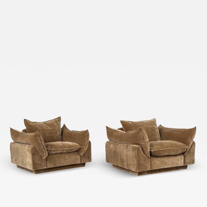 Pair of Armchairs Cado by Gunnar Gravesen and David Lewis Divano for ICF
