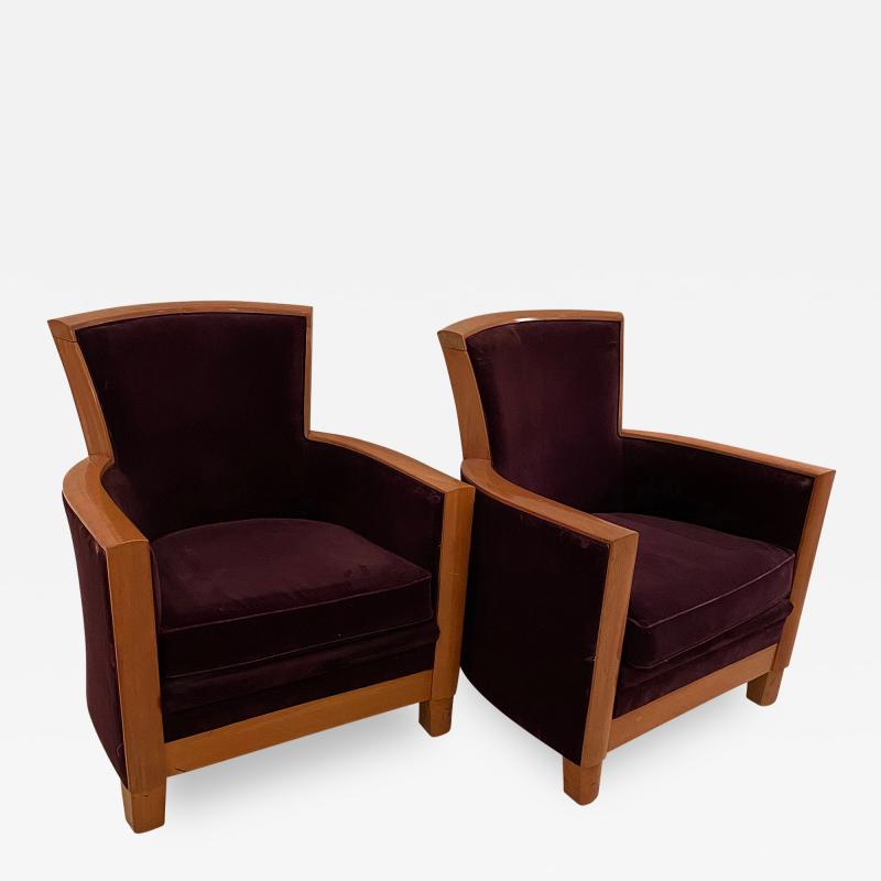 Pair of Armchairs by Rosello Paris