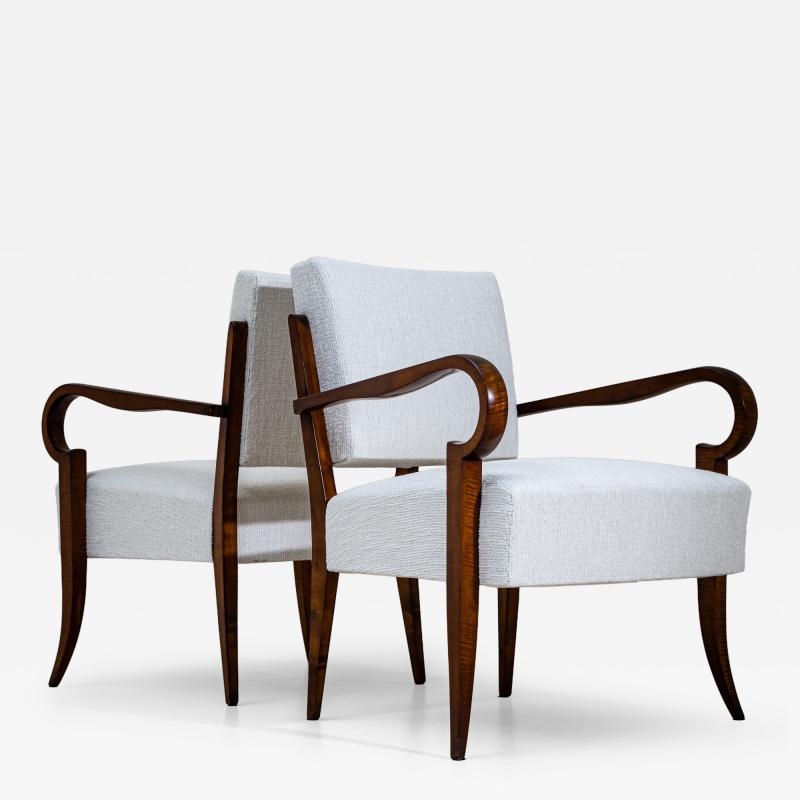Pair of Armchairs possibly Italy 1940s