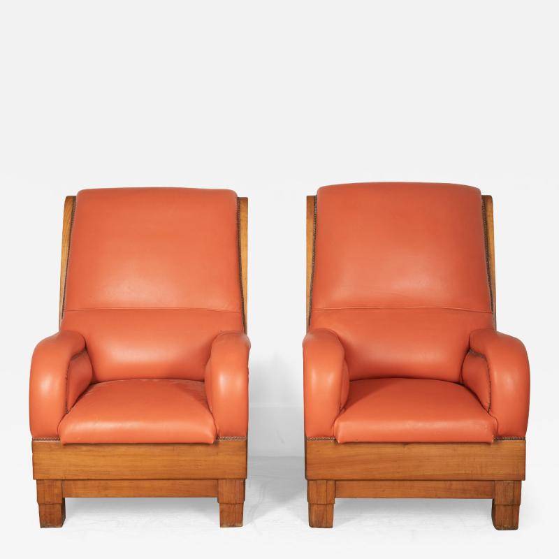 Pair of Art Deco Armchairs