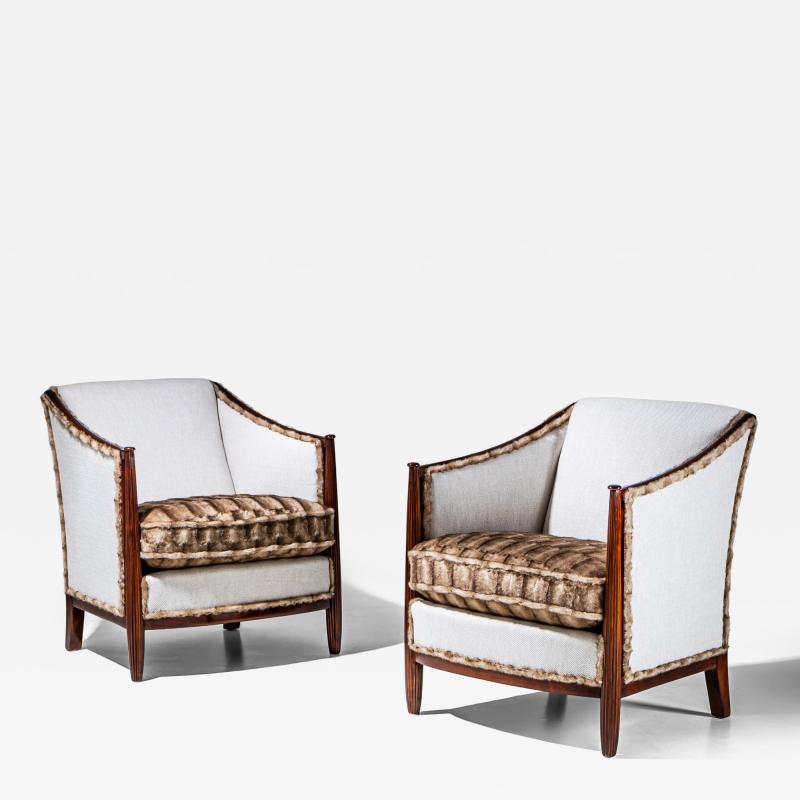 Pair of Art Deco Armchairs France circa 1920