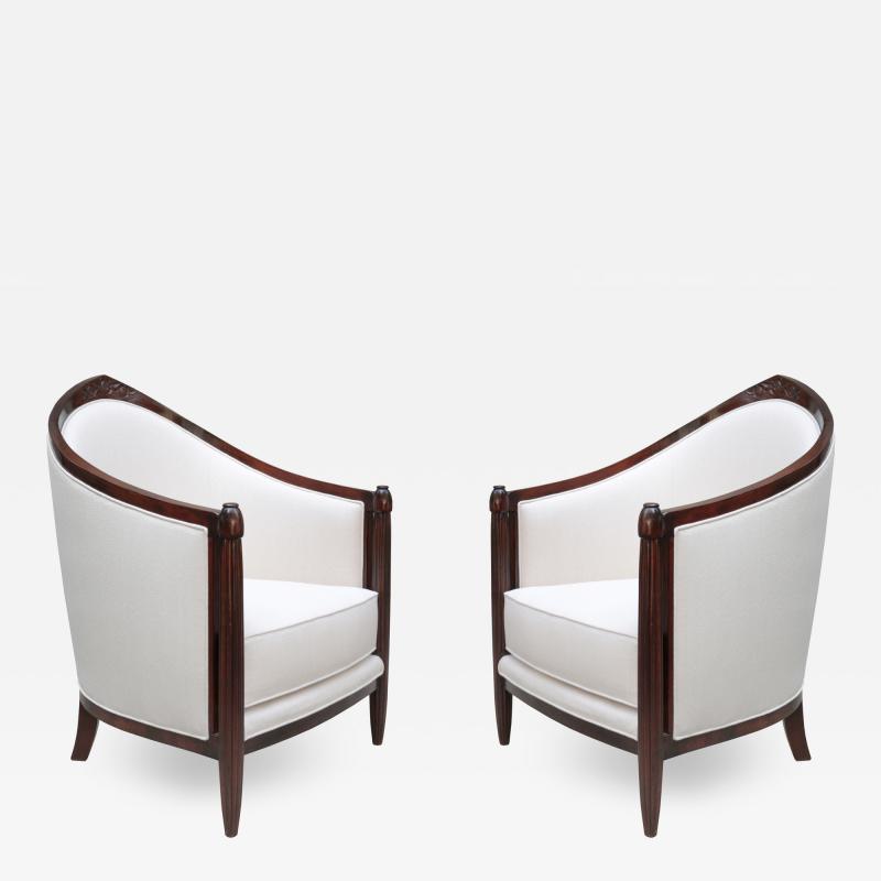 Pair of Art Deco Bergeres