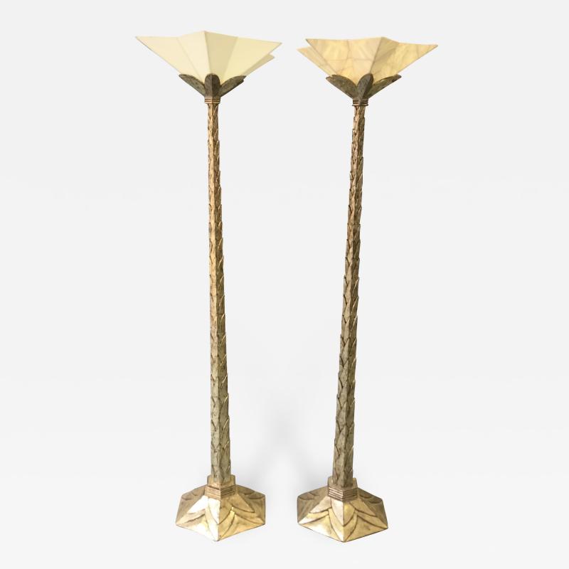 Pair of Art Deco Floor Lamps