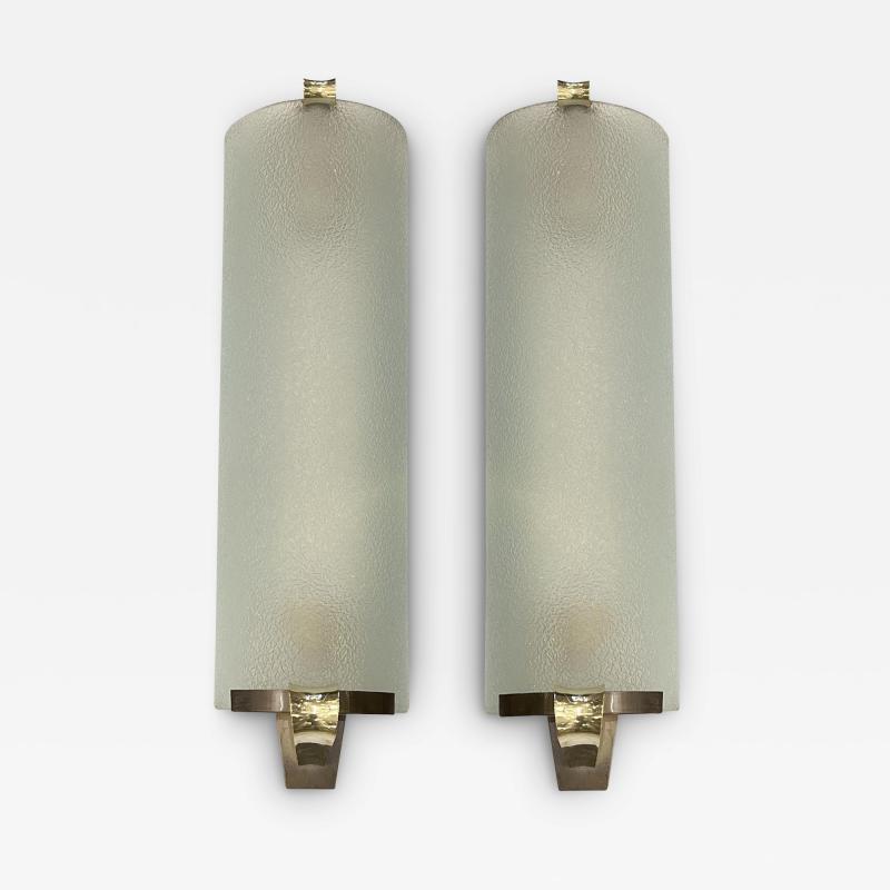 Pair of Art Deco style wall lights