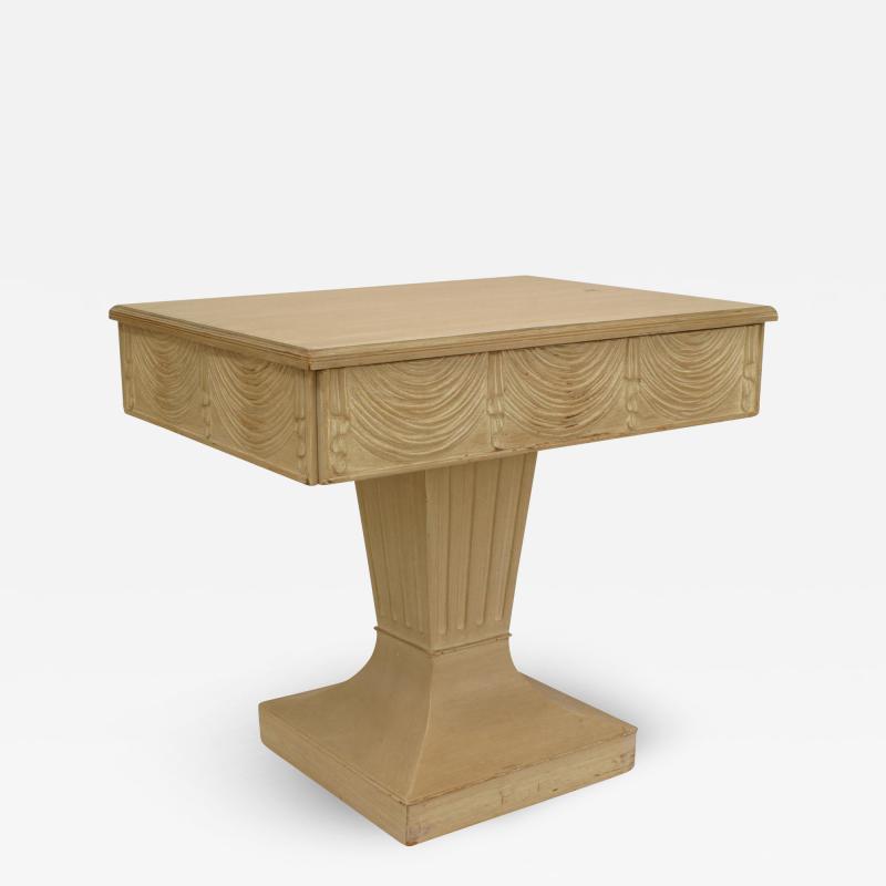 Pair of Art Moderne Bleached End Tables