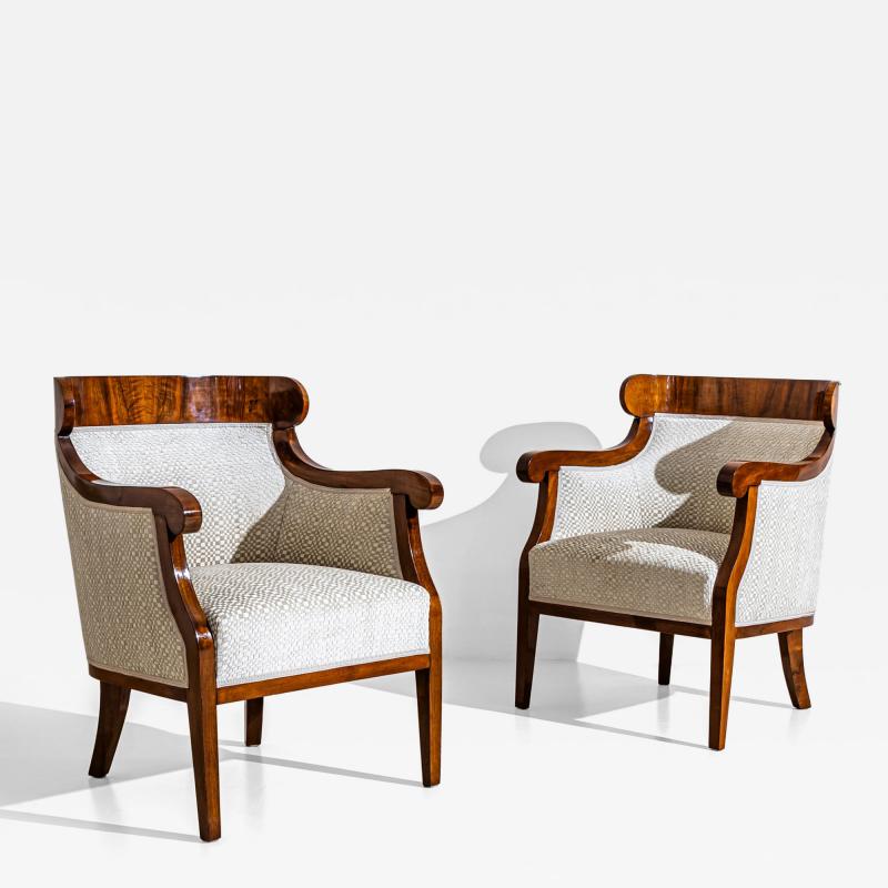 Pair of Biedermeier style Berg res Austria 2nd Half 19th Century