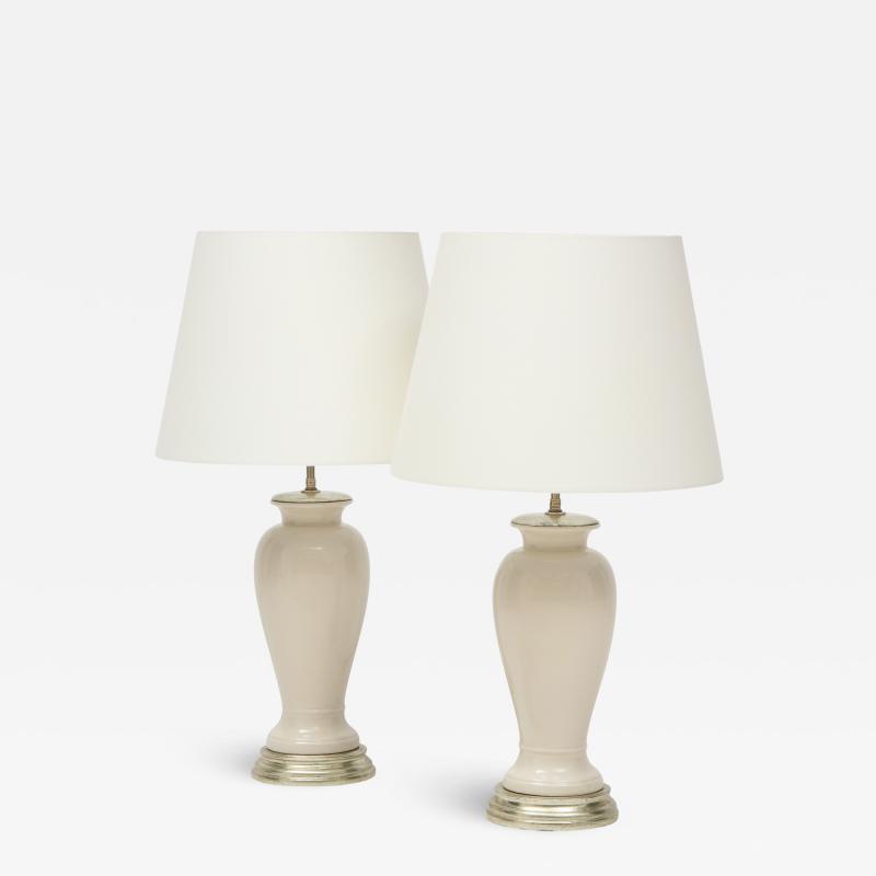 Pair of Blanc de chine lamps
