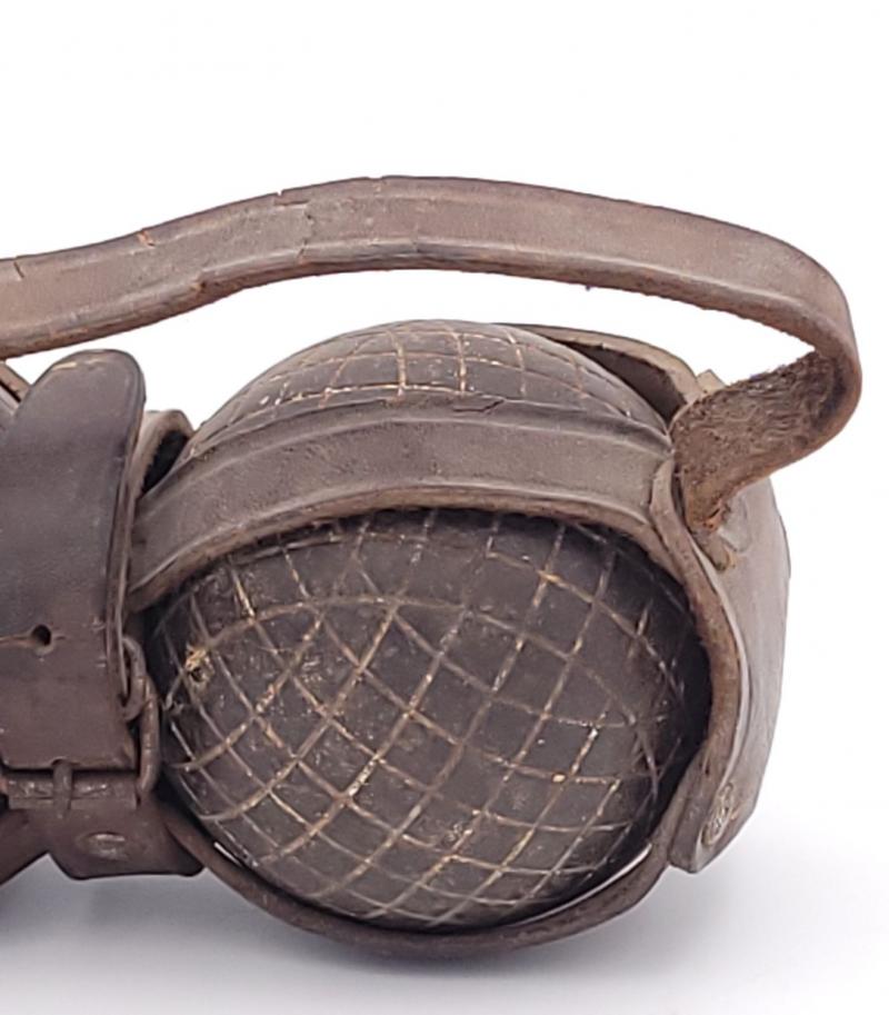 Pair of Bocce Balls with Leather Carrier, circa 1900
