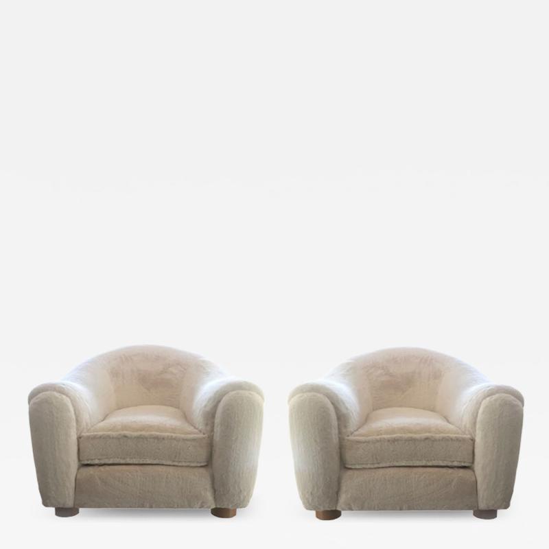 Pair of Boule Chairs France 1970s