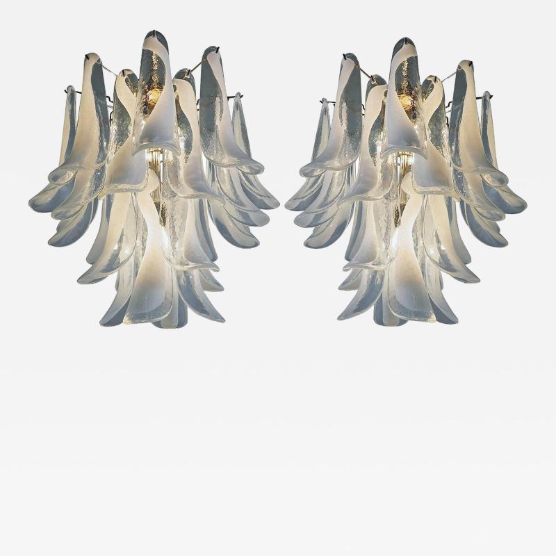 Pair of Charming Murano Chandelier 1970s