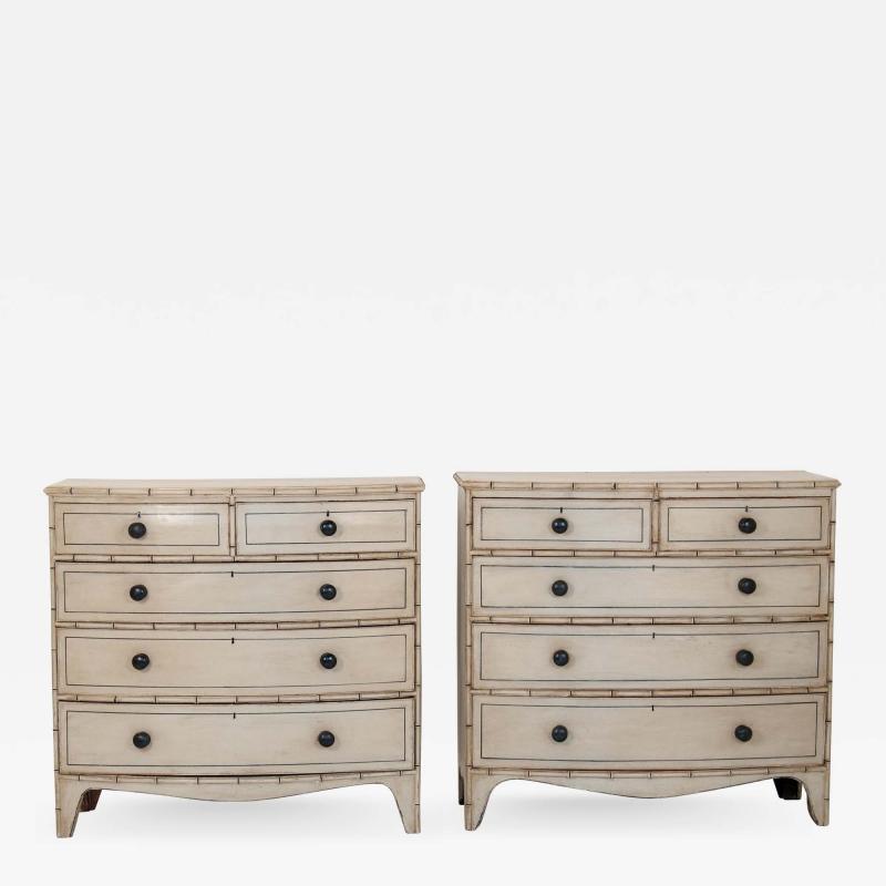 Pair of Chinoiserie Chests of Drawers