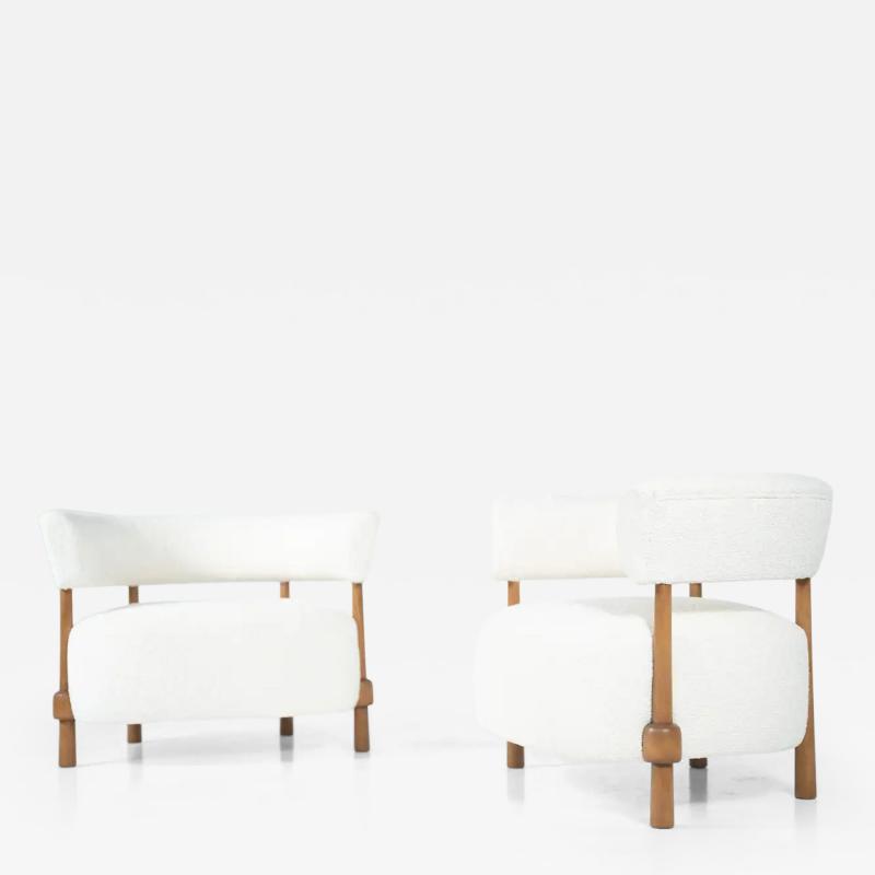 Pair of Contemporary Italian Armchairs Italy