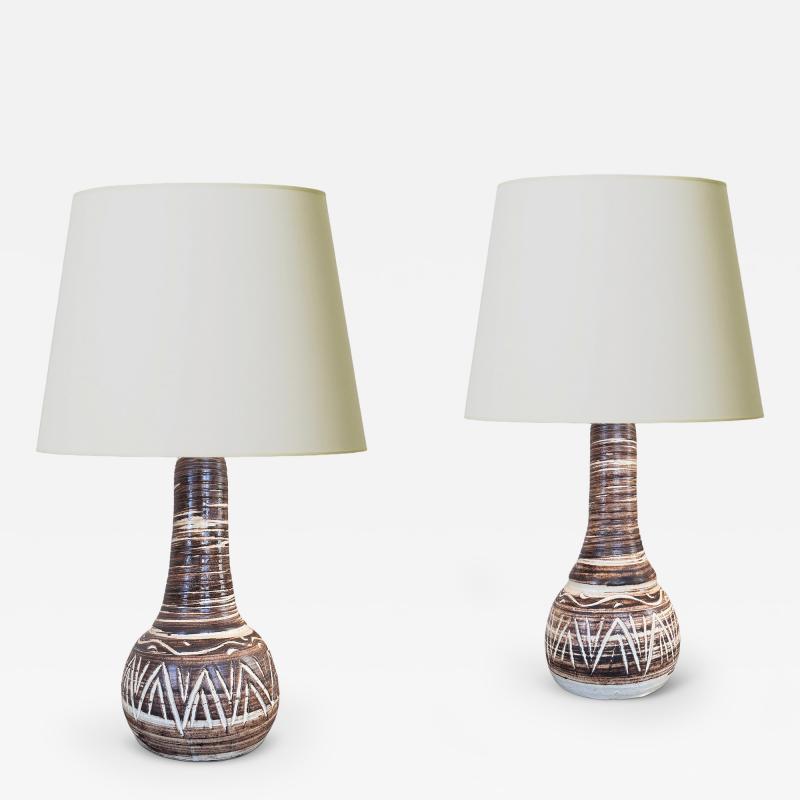 Pair of Danish Modern Table Lamps