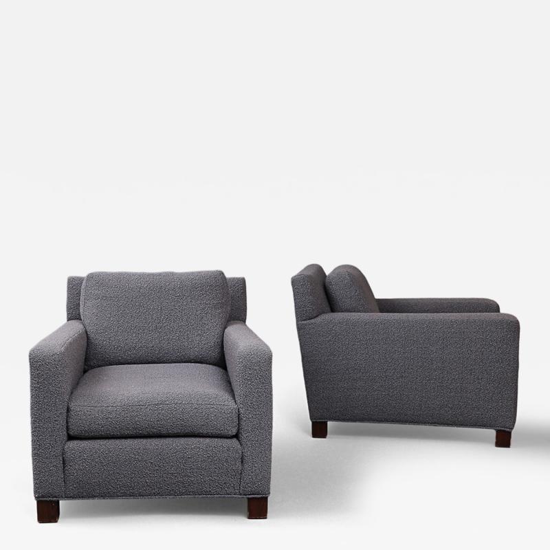 Pair of Deep Lounge Chairs