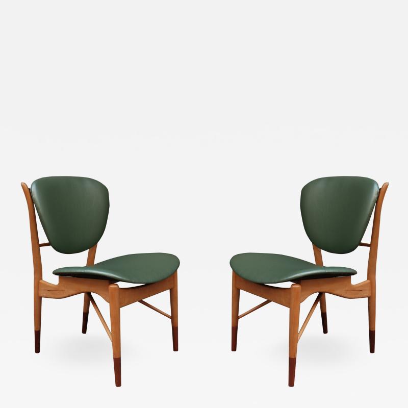 Pair of Finn Juhl Side Chairs