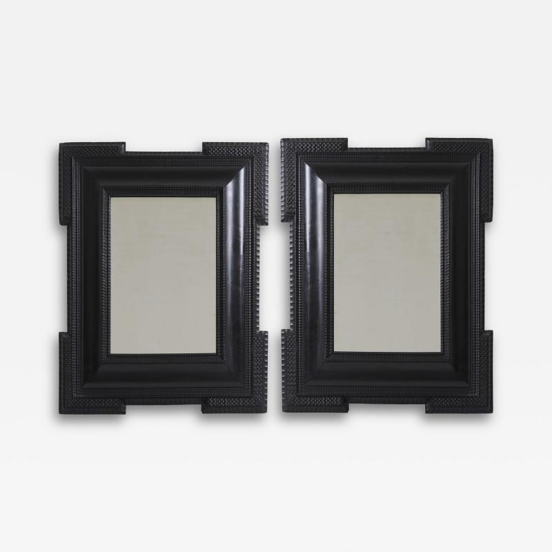 Pair of Flemish Style Mirrors