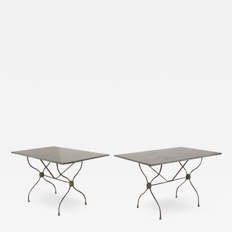 Pair of French Bistro Tables