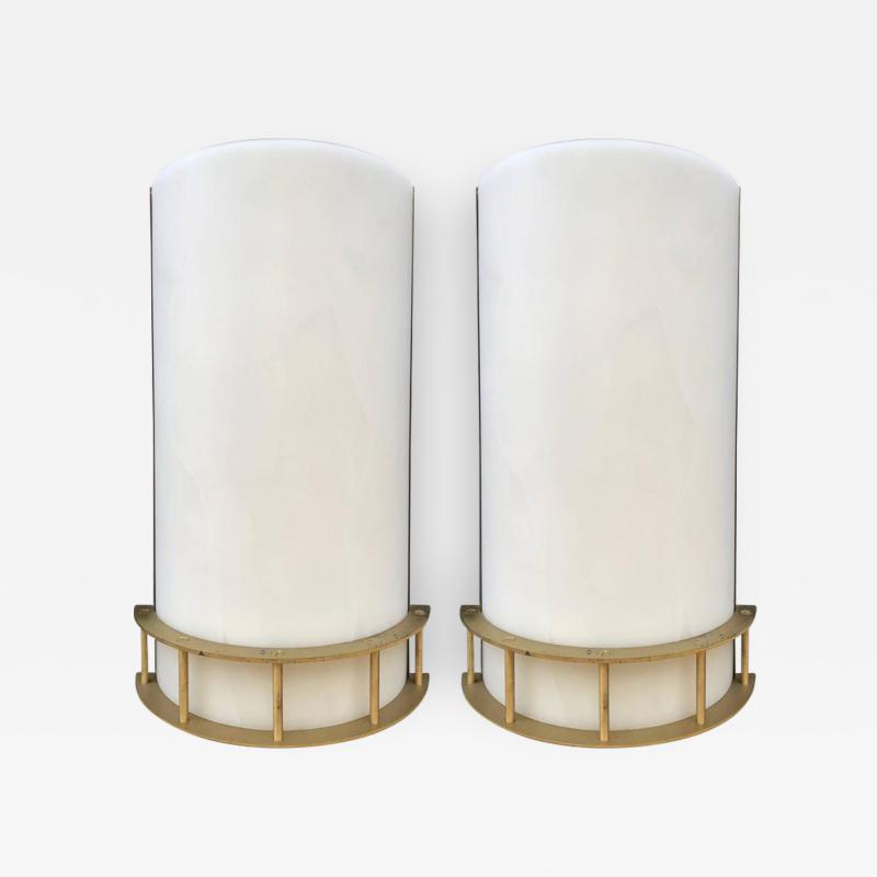 Pair of French Bronze Sconces