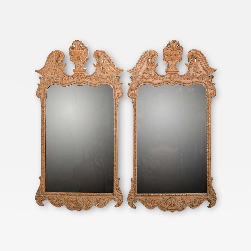 Pair of French Empire Style Mirrors