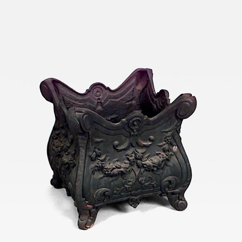 Pair of French Victorian Iron Pots