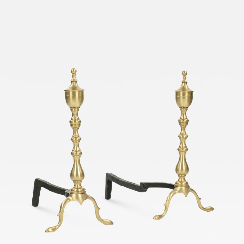 Pair of Georgian Andirons