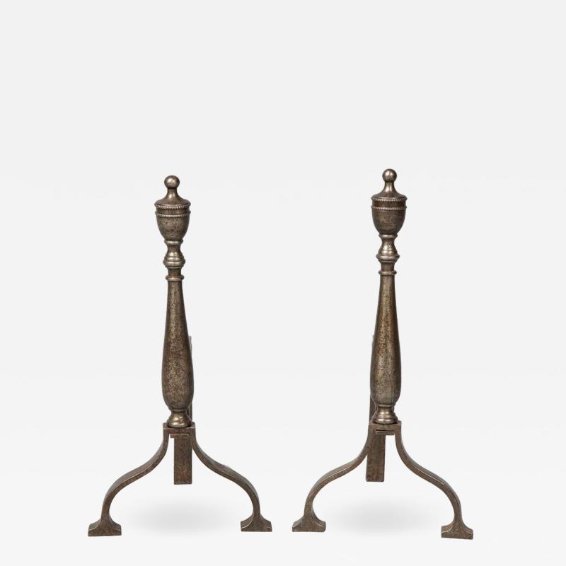 Pair of Georgian Steel Tool Rests