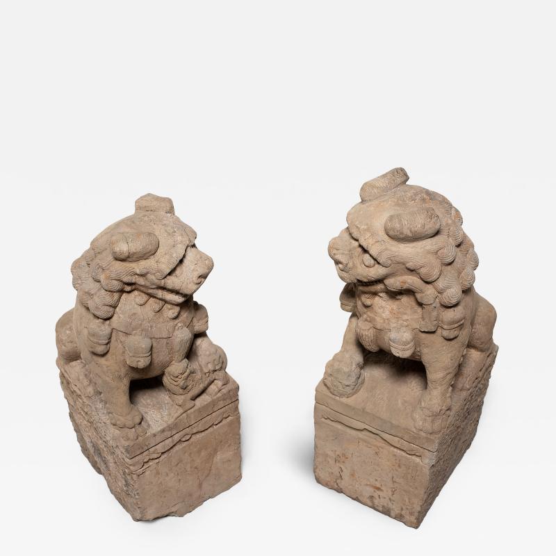 Pair of Guardian Fu Dogs