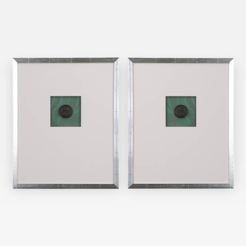 Pair of Hatcher New Orleans Framed Intaglios