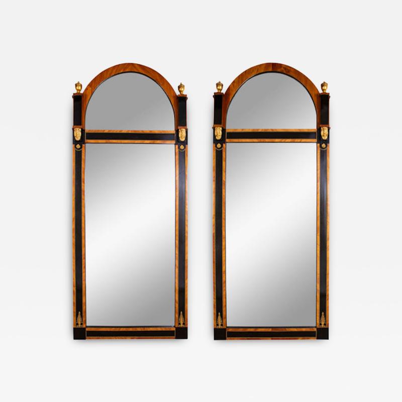 Pair of Important Early 19th Century Biedermeier Mirrors