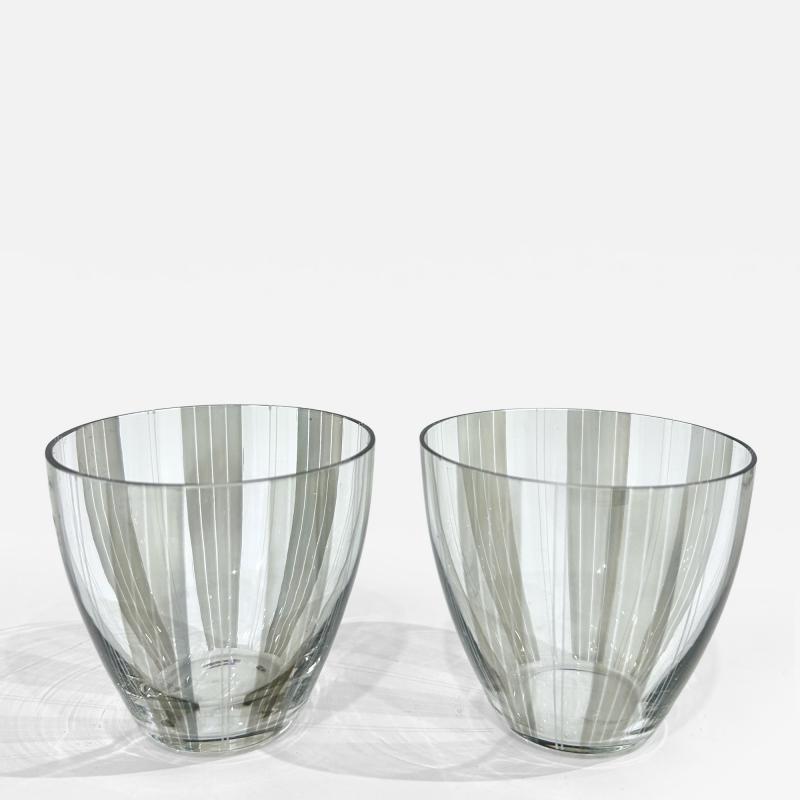 Pair of Italian Cocktail Glasses