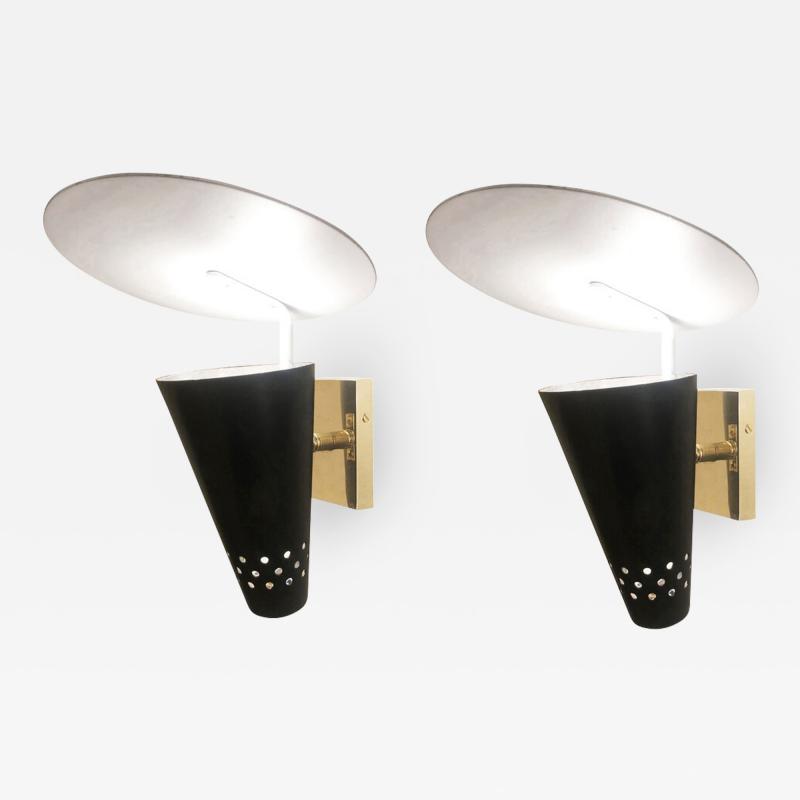 Pair of Italian Mid Century Sconces