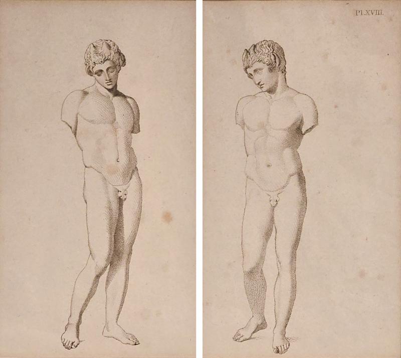 Pair of Italian Neoclassical Engravings 18th century